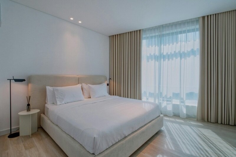 Dormitorio de Airbnb limpio y bien presentado