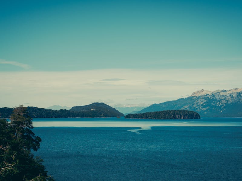 Vista de Bariloche, uno de los destinos turísticos más importantes de Argentina