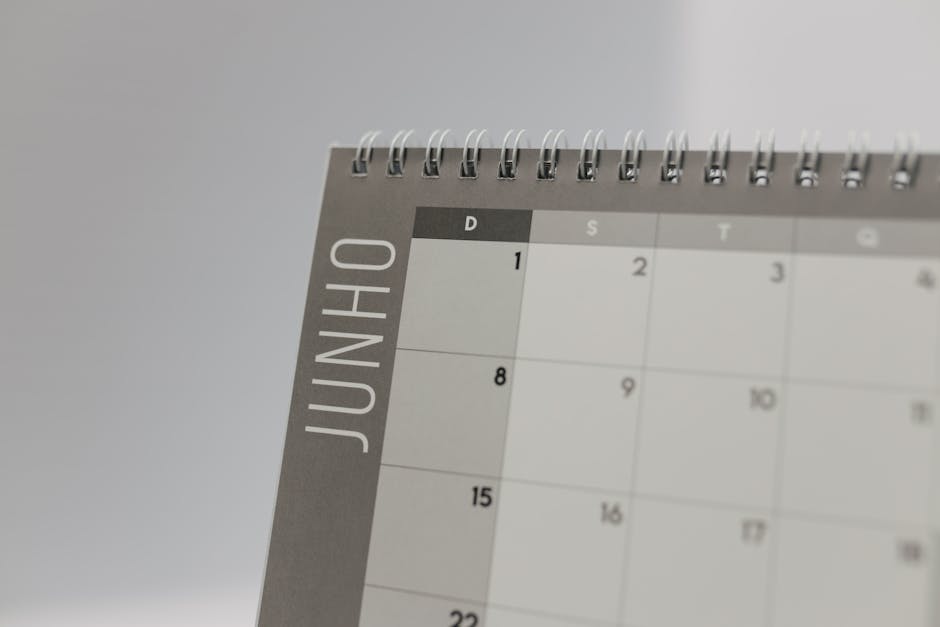 Planificación de calendario y eventos