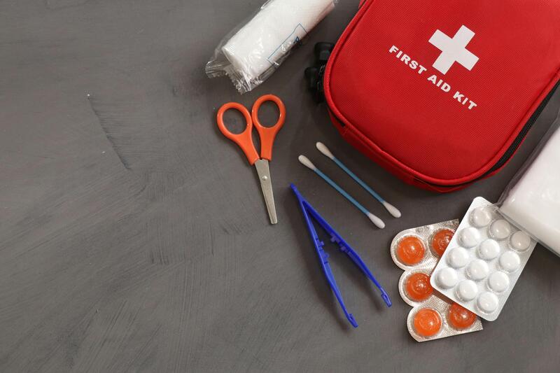 Botiquín de primeros auxilios para emergencias