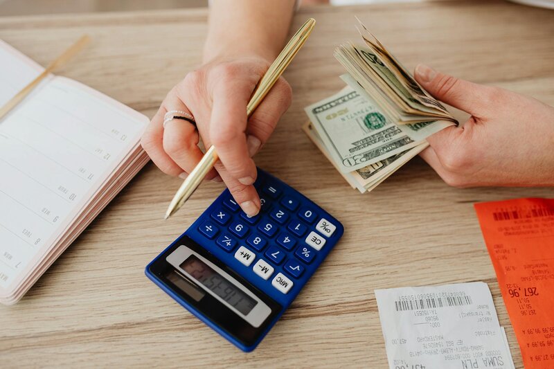 Calculadora y gastos