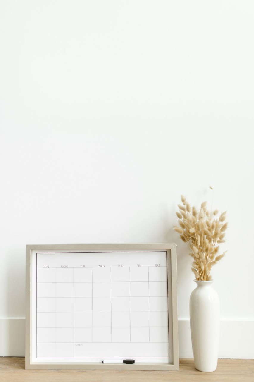 Calendario para ordenar revisiones, vencimientos y respaldos de la operación