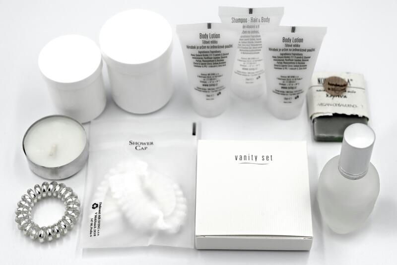 Amenities de baño orgánicos y toiletries ecológicos